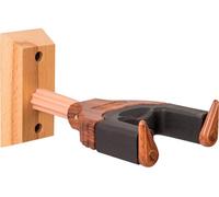 KINSMAN KWH5 Auto Lock Ukulele Hanger - Black & Brown, Black,Brown
