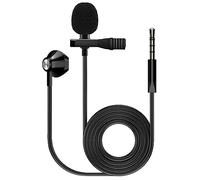 Kinsman Lavalier Microphone with Earphone - 3.5mm TRS Jack