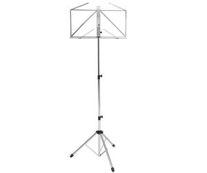 Kinsman Premium Series Deluxe Music Stand + Bag ~ Chrome