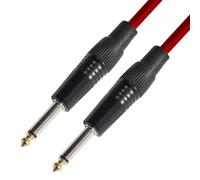 Kinsman STANDARD INSTRUMENT CABLE JACK TO JACK - 20FT - RED