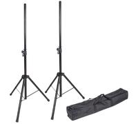 KINSMAN Standard KSS08 Speaker Floorstand Pair - Black, Black