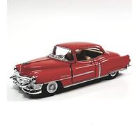 KiNSMART 1953 Cadillac Series 62 1:43 O Scale 5 Inch Die Cast Metal Model Classic Ventage Toy Car (Cherry Red)