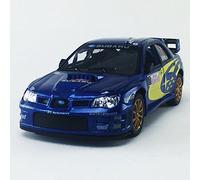Kinsmart 2007 Subaru Impreza WRC #7, Blue Color 1:36 DieCast Model Toy Car Collection Collectible