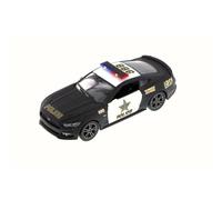 KiNSMART 2015 Ford Mustang GT Police Black 5386DP - 1/38 Scale Diecas