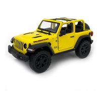 Kinsmart 2018 Jeep Wrangler Rubicon No Top Yellow - P/B