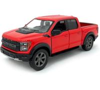 KiNSMART - 2022 Ford F-150 Raptor 5" 1:46 Scale Die Cast Model Toy Truck (Red)