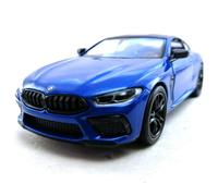 KiNSMART BMW M8 Competition 1:36 Scale 5" Die Cast Metal Model Toy Super Car w/Pullback Action (Blue)