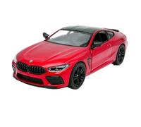 KiNSMART BMW M8 Competition Coupe Red 5" 1:36 Scale Die Cast Metal Model Toy Car w/ Pullback Action