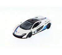 Kinsmart McLaren P1 with Prints, White 5393DF - 1/36 Scale Diecast Model Toy Car