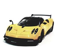 Kinsmart Pagani Huayra BC Model 2016 Sports Car 1:38 Scale Die Cast Metal Opening Doors (Yellow)