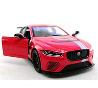 Kinsmart Pull Back & Go Jaguar XE SV Project 8 1:38 Model Car ( 4 colours - One Colour Sent at Random)