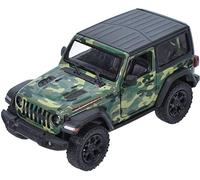 Kinsmart Pull Back Jeep Wrangler Camo 2018 - One Colour Sent at Random