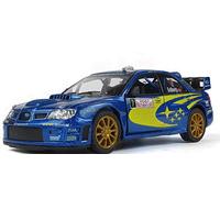 Kinsmart Subaru Impreza WRX STI Rally Spec Model Car 1:36 Scale Diecast Metal Opening Doors Pullback Go Action
