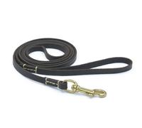 KINSPON 150/200cm Dog Genuine Traction Rope Flexible Dog Rabbits Cat Traction Rope Leash with Alloy Buckle for Walking Supplies
