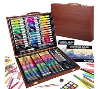 KINSPORY 150 PCS Kids Art Set, Deluxe Painting Art Box for Teens Boys Girls 4 5 6 7 8 9 10 11 12