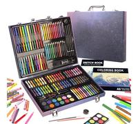 KINSPORY 150 PCS Kids Art Set, Deluxe Painting Art Box for Teens Boys Girls 4 5 6 7 8 9 10 11 12