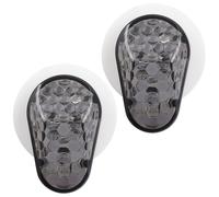 Kinstecks 1 Pair Motorcycle Side Marker Light Motorcycle Indicator LED Flush Mount Turn Signal Light Blinker Turning Lamp for YAMAHA YZF FZ1S FZ6S XJ6