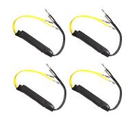 Kinstecks Motorcycle LED Flasher 4PCS 12V Motorbike Turn Signal Indicator Resistor Adaptor Flash Fix Error for Motorcycle Motorbike