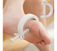 KINTEGOOD Adjustable Acupressure Massage Tool, Acupuncture Pressure Point Massager with Fixed Clip for Migraine Relief Pain Relief on Ears, Feet, Hands (1*Gray)