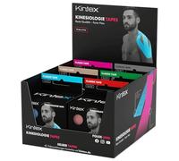 Kintex 6 Rolls Kinesiology Tape Set, 5 cm x 5 m, Mixed, Physio Tape, Therapy Tape, Elastic & Waterproof, Medical Tape
