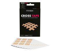 Kintex Cross-Tape Size A (Beige) (27 mm x 20 mm) 90, Acupuncture, Trigger, Pain Point, Grid Plaster Sport