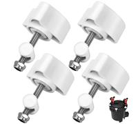 KINTLE 4 Pcs A20215 Filter Locking Nut Lid Fastener Compatible with F-luval FX2 (A213) FX4 (A214) FX5 (A218) FX6 (A219) Models, Preventing Leakage