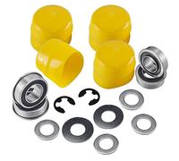 KINTLE Front Wheel Bushing to Bearing Conversion Kit for John Deere Lawn Mower Fits L100 L105 L108 L110 L120 L130 and M123811, GX21931, M143338, M123253, R27434.