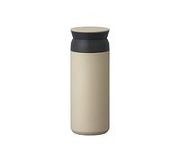 KINTO 20949 Travel Tumbler, 16.9 fl oz (500 ml), Sand Beige, Double Wall Vacuum Construction, Heat and Cold Retention