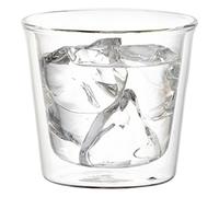 KINTO CAST 21430 Double Wall Rock Glass, 8.5 fl oz (250 ml), Heat Resistant Glass, Double Wall Construction, Microwave and Dishwasher Safe