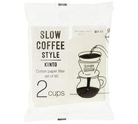 Kinto SCS Cotton Paper Filters - 60 Sheets - 2 Cups