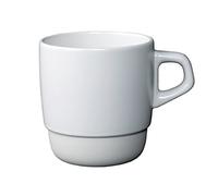 Kinto Slow Style Stacking Mug - Japanese Stoneware Navy Terracotta White Grey (White)