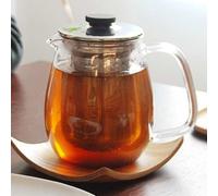 Kinto Unitea Teapot 680ml Stainless Steel Dishwasher Safe Heat Resistant Glass 8309