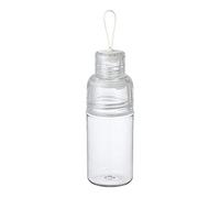Kinto - Workout Bottle 480ml Transparent Lightweight Durable with Flexible Strap - Clear
