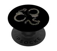 Kintsugi Broken Handcuffs Freedom Resilience Wabi Sabi PopSockets Adhesive PopGrip