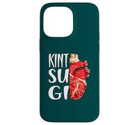 Kintsugi Heart Japanese Pottery Kintsugi Art Case for iPhone 14 Pro Max