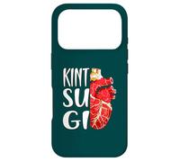 Kintsugi Heart Japanese Pottery Kintsugi Art Case for iPhone 17 Pro