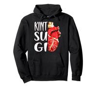 Kintsugi Heart Japanese Pottery Kintsugi Art Pullover Hoodie