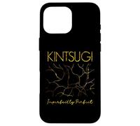 Kintsugi Imperfectly Perfect Japanese Pottery Repair Art Case for iPhone 16 Pro Max