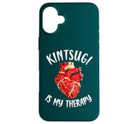 Kintsugi Is My Therapy Japanese Pottery Kintsugi Art Case for iPhone 16 Plus