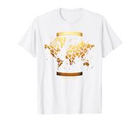 Kintsugi Kintsukuroi Imperfect Japanese Art Wabi Sabi Value Graphic T-Shirt, Men, White, L