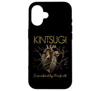 Kintsugi Pottery Golden Heart Japanese Art repair Pottery Case for iPhone 16