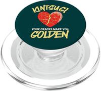Kintsugi Your Cracks Make You Golden Japanese Pottery Art PopSockets PopGrip for MagSafe