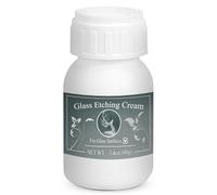 Kintsukuroi Glass Etch Paste, 3.5 oz, White, High Viscosity, Silicone Paste for Glass Etching, Crafting