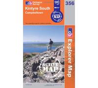 Kintyre South Campeltown: No. 356 (OS Explorer Map Active)