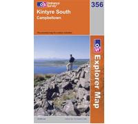 Kintyre South Campeltown OS Explorer Map 356