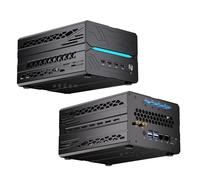 Kinupute Mini AI Server PC, Desktop Gaming Computer Ryzen 9 9950X3D, 64G DDR5, 2T M.2 PCIE4.0 SSD, Win-11 Pro, GeForce RTX5060Ti 16G, Six Display, HDMI/DP/Dual Type-C, 8K, Dual 2.5G LAN, WiFi7