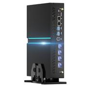 Kinupute Mini PC Gaming, Desktop Computer i9-14900F 24 Cores Upto 5.8GHz, 64G DDR5, 4T M.2 PCIE4.0 SSD, Windows 11 Pro, GeForce RTX4070 12G, Four Display, 8K@60Hz Outputs, Dual LAN, WiFi6E/BT5.3