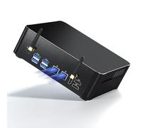 Kinupute Mini PC i9, Small Desktop Computer Core i9-9880H, Upto 4.8GHz, Windows 11 Pro, 64G RAM, 1T NVME SSD, Triple Display 4K@60Hz, HDMI/DP, Dual 2.5G LAN, USB-C, WiFi 6E, BT 5.3, VESA, 4G Module