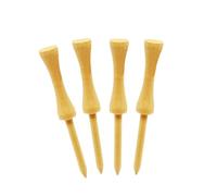 kinworks Step Down Golf Tee Wooden Tees 83mm/3.27" 50pcs One Pack