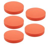 KINYARD 5X 6 Inch 150mm Flat Sponge Buffer Polishing Pad Kit for Car Polisher Color:Orange